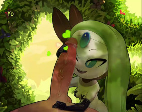 [Pokémon] Handjob from a Meloetta (by NotBoogie)