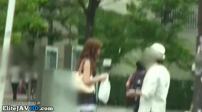 Japanese beautiful tall babe accepts to have sex
