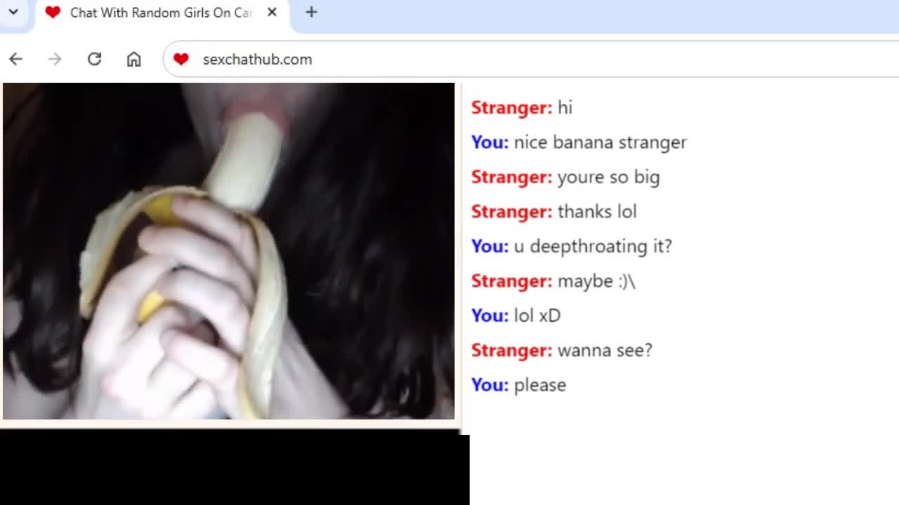 Watch Teen helps me cum by sucking a banana on chat Short Sex Videos - Duration: 01:11 | ePornNEW.