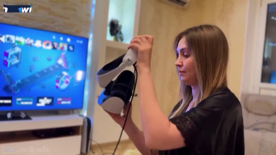 My torrid stepmom and I plumb in VR - real homemade taboo sex!