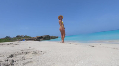 Swimming Naked in Cubas Atlantic Ocean Waters