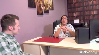 BBW France Mature Boss Cassie Hill Tests Sam Bourne s Lust