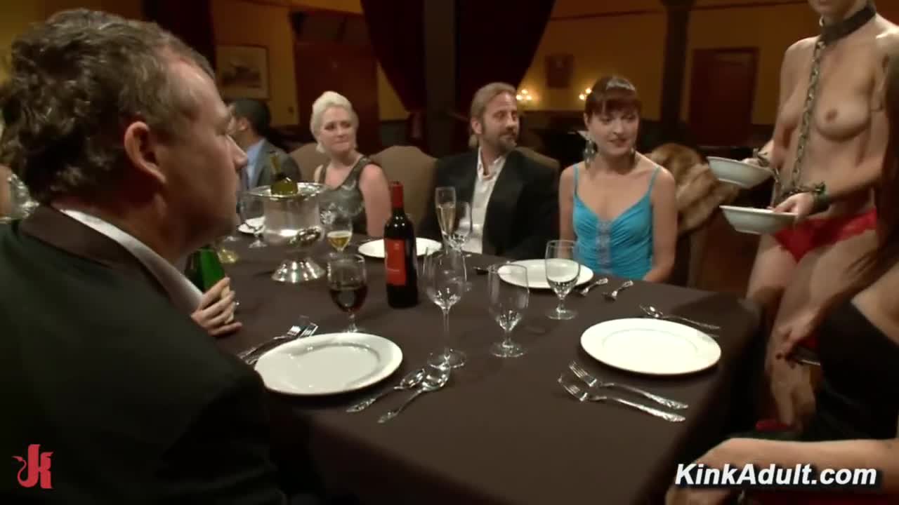 Watch Gangbang and BDSM Dinner Public Party of hot blonde Chloe Camilla Short Sex Videos - Duration: 05:07 | ePornNEW.