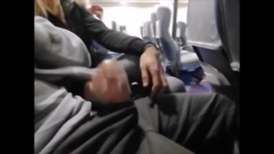 Public Handjob with Amateur Babe