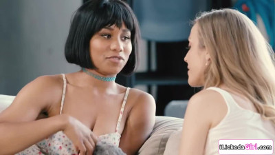 No strings attached just making her experience orgasm