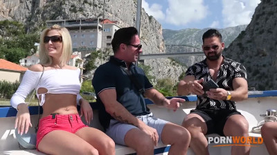 Hot Tub Pussy -- Rebecca Volpetti & Candee Licious Have Sex