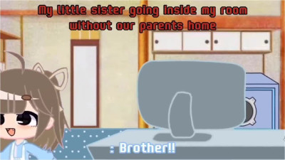 brother and little sister having sex