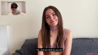 CHEATING WIFE GIVES HUSBAND A SURPRISE DURING VIDEO CALL - HORNY XXX PORN!