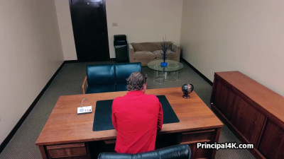 Busty Latinas happily sharing head teachers dick in his office