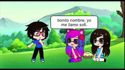 La historia mi oc y sus amigas de su primer amistad sexual.