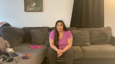 Curvy Indian Woman Orgasms On Webcam To Keep Her Secret Safe