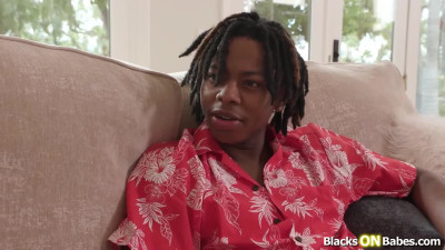 Big tits blonde stepmom getting her black stepsons virginity