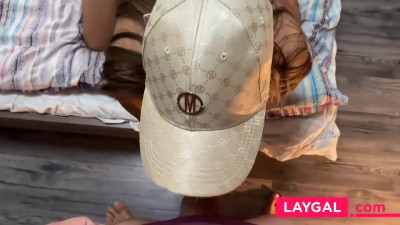 Step-Daughters Mouth and Ass Ravaged by Dads Huge Cock