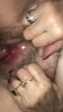 Fucking a friends grandmas hairy pussy