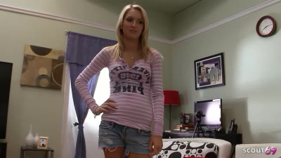 Skinny Teen at POV Casting Fuck