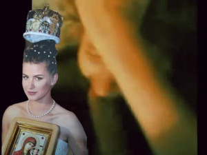 friends wife Ivanka forced to suck a cock like a cheap whore