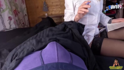 Hottest fuckfest with smallish ass fucking and ideal all-natural breasts -