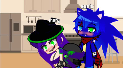 Sonic fucks Mary in the morning